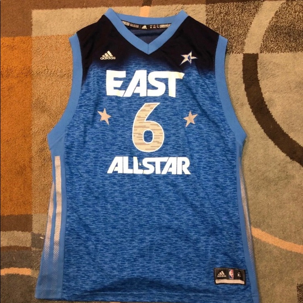 LeBron James 2012 NBA All Star Jersey Rare